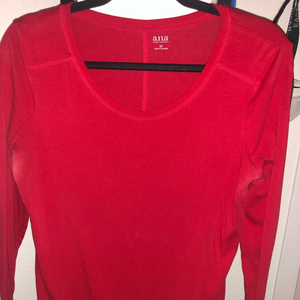 Red long sleeve